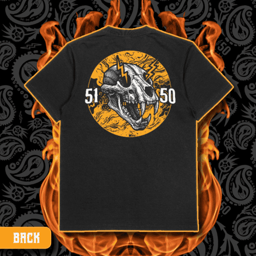 "Big Cat" Black T-shirt