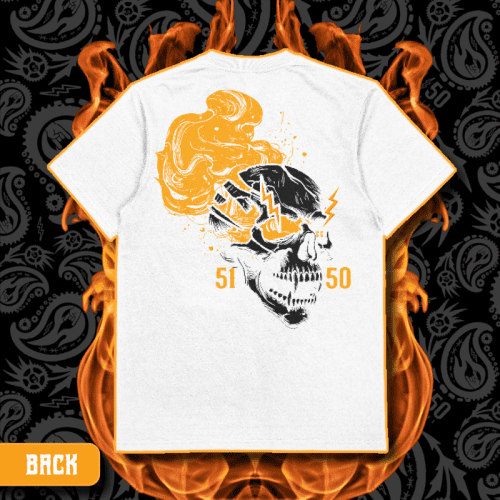 "Over-thinking" White T-shirt