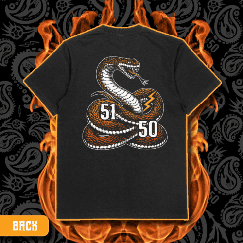 "Venomous" Black T-shirt