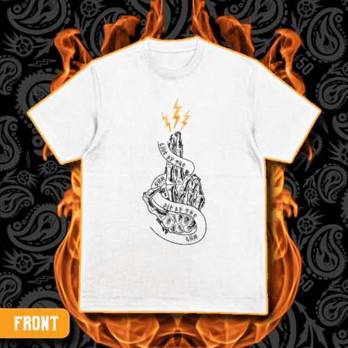 "Pistola" White T-Shirt
