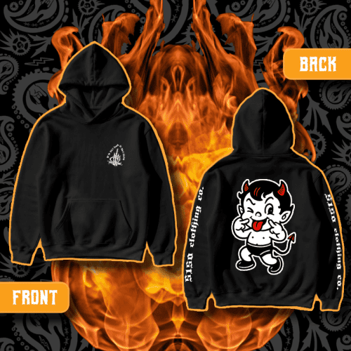 "Lil Johnnie" Standard Issue Black Hoodie | 5150 Clothing Co.