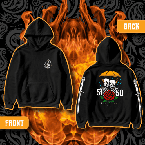 "Lovers" Standard Issue Black Hoodie | 5150 Clothing Co.