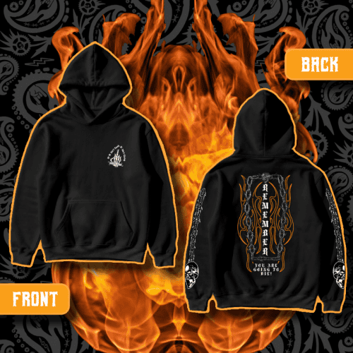 "Remember" Standard Issue Black Hoodie | 5150 Clothing Co.