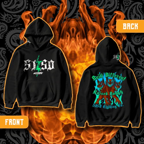 "Cerberus Rising" Standard Issue Black Hoodie | 5150 Clothing Co. | The Beast Mode Collection