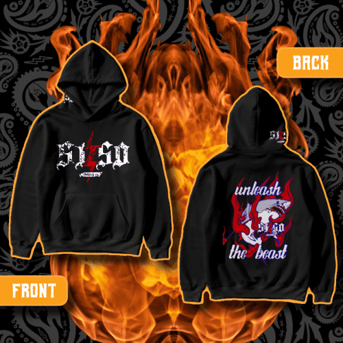 "Unleash The Beast" Standard Issue Black Hoodie | 5150 Clothing Co. | The Beast Mode Collection